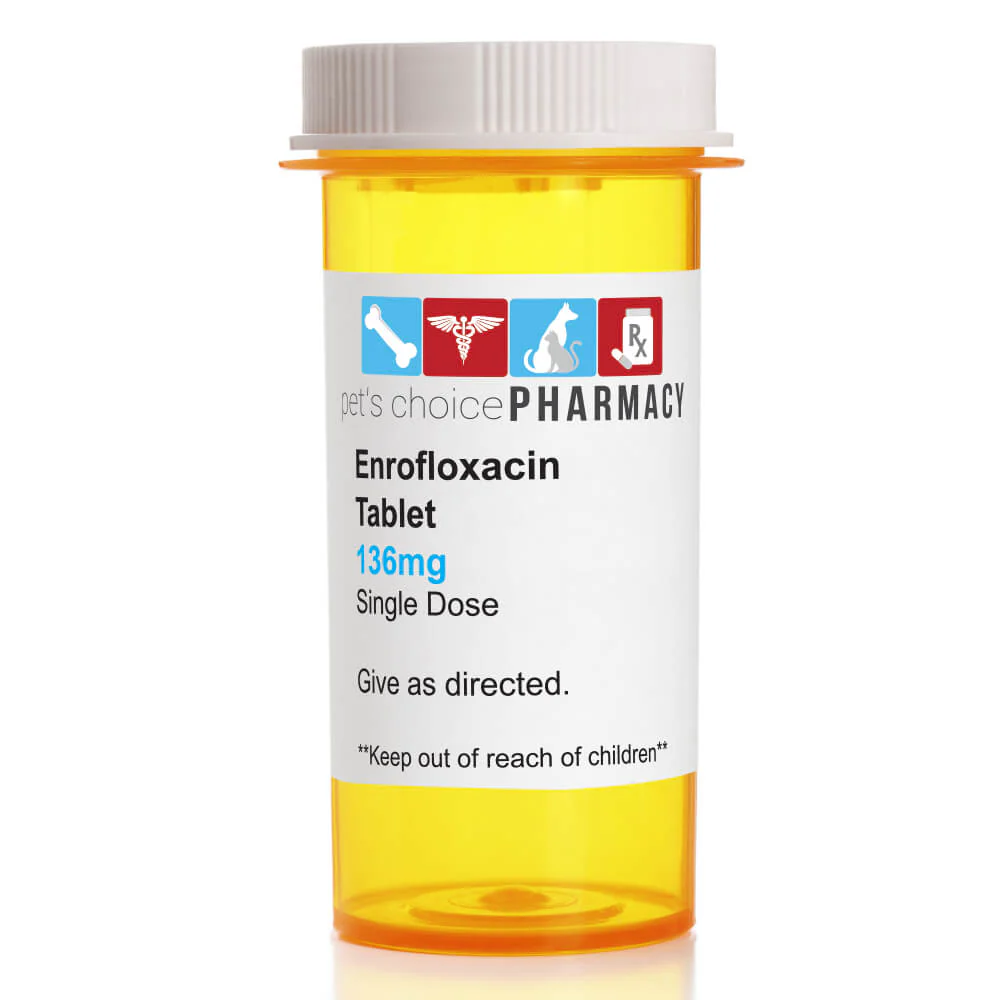 Rx Enroquin (enrofloxacin) Tablets for Dogs and Cats - Image 3