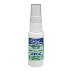 Rx GentaVed (gentamicin sulfate with betamethasone valerate) Topical Spray for Dogs - Image 2