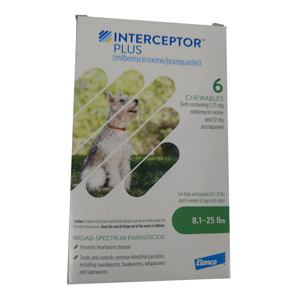Rx Interceptor Plus Chewable Tablets for Dogs - Image 8
