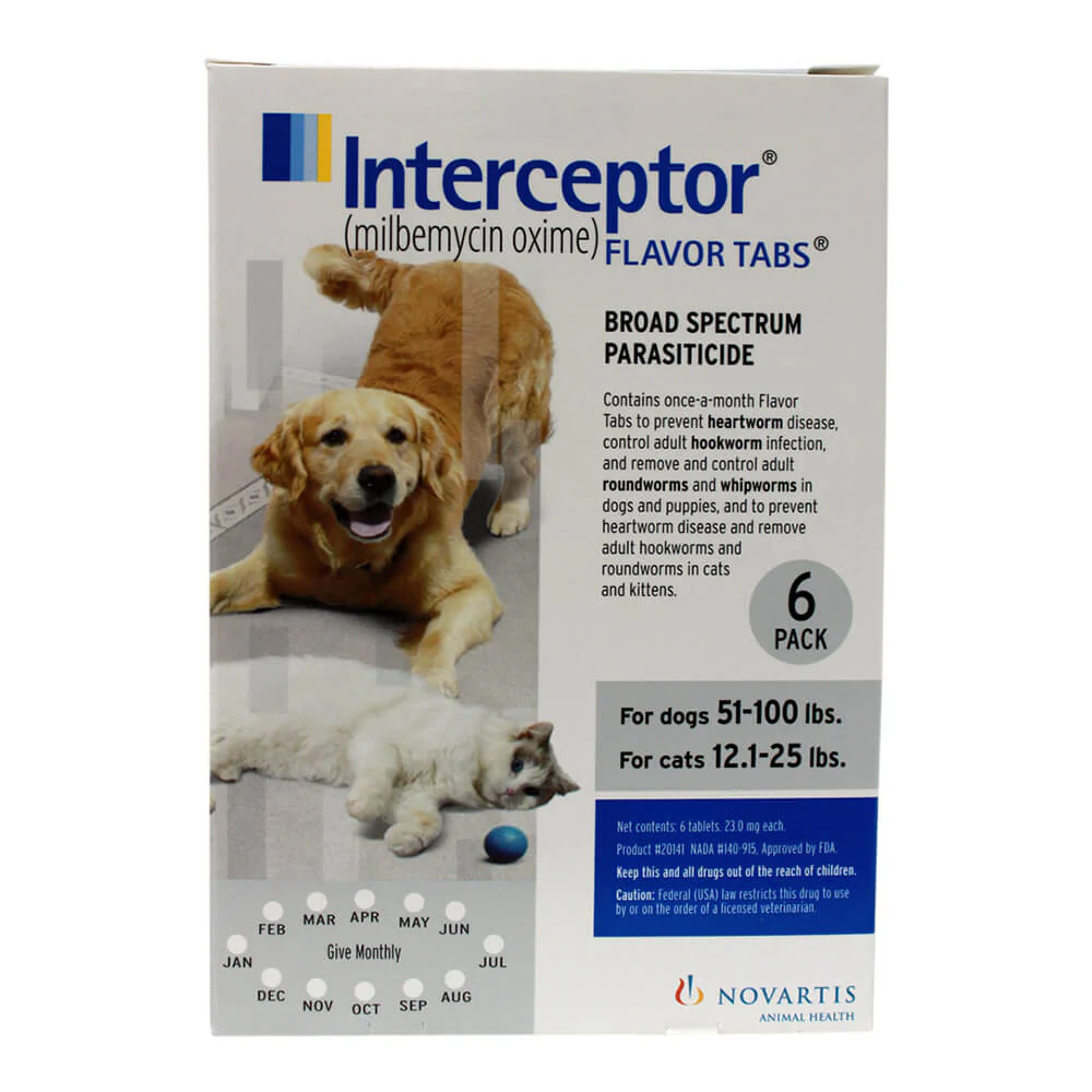 Rx Interceptor Tablets for Dogs & Cats - Image 8