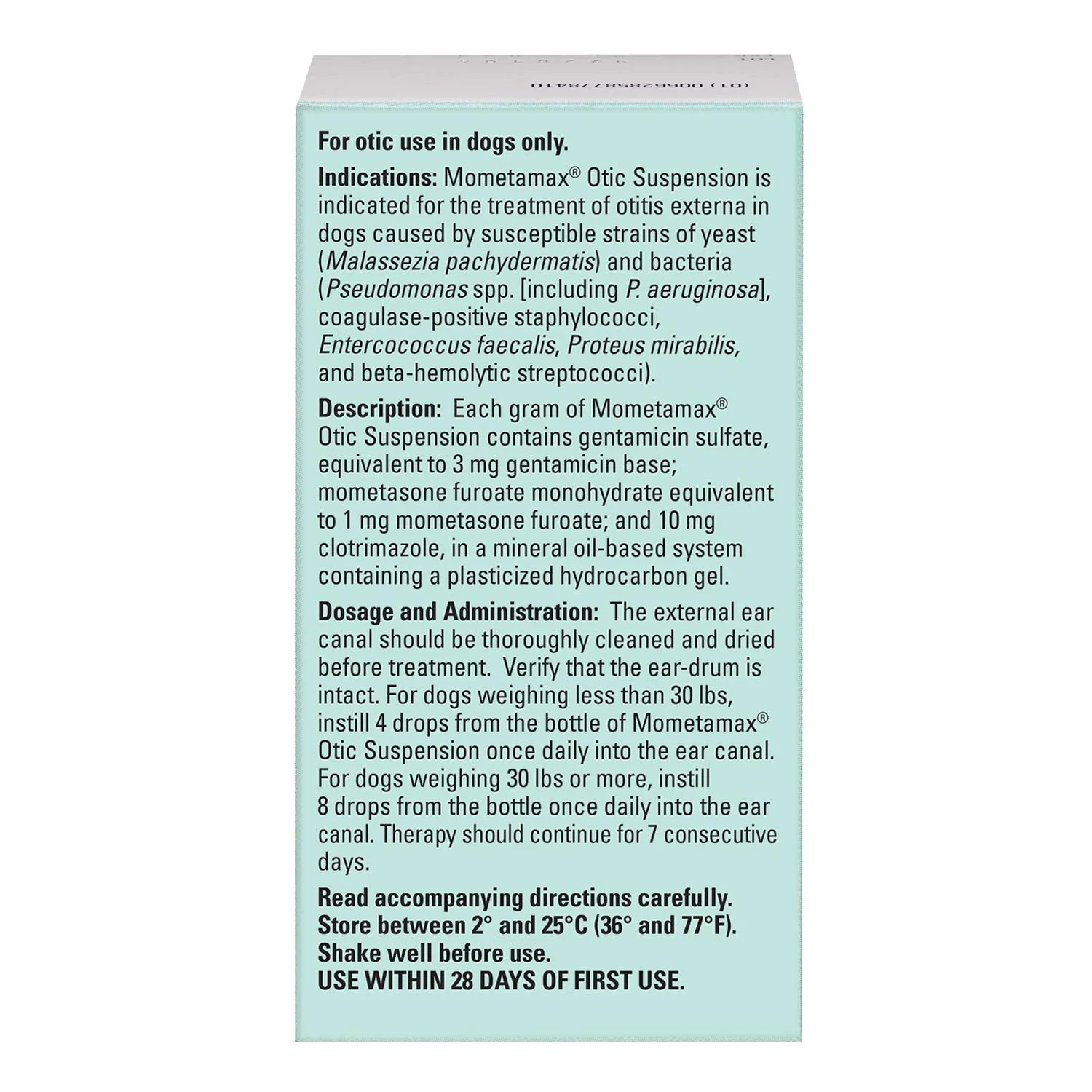 Rx Mometamax Otic Suspension for Dogs - Image 3