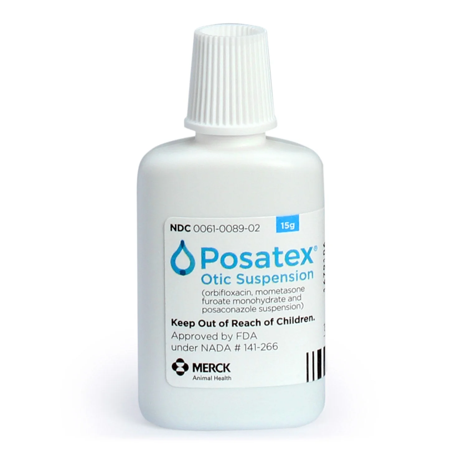 Rx Posatex Otic Suspension for Dogs, 15 gm Bottle - Image 2