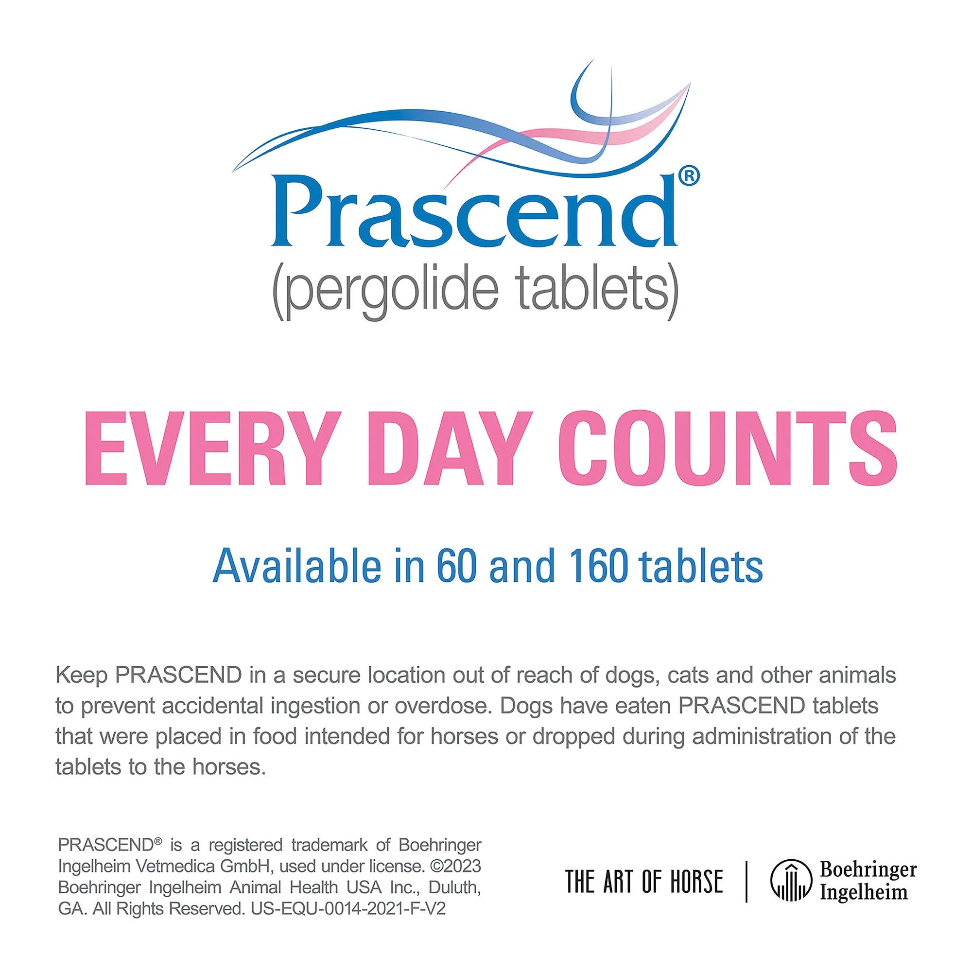Rx Prascend (pergolide tablets) for Horses, 1 mg - Image 4