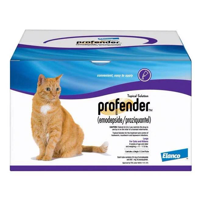 Rx Profender (emodepside/praziquantel) Topical Parasiticide Solution for Cats - Image 2
