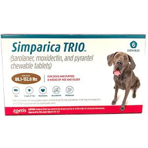 Rx Simparica Trio Chewable Tablets for Dogs - Image 4