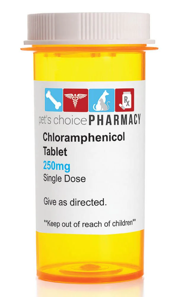 Rx Chloramphenicol (Generic) Tablets for Dogs