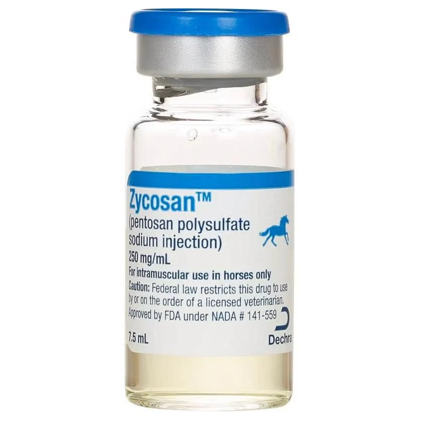 Rx Zycosan Injection Solution for Horses, Osteoarthritis & Joint Support - Image 2