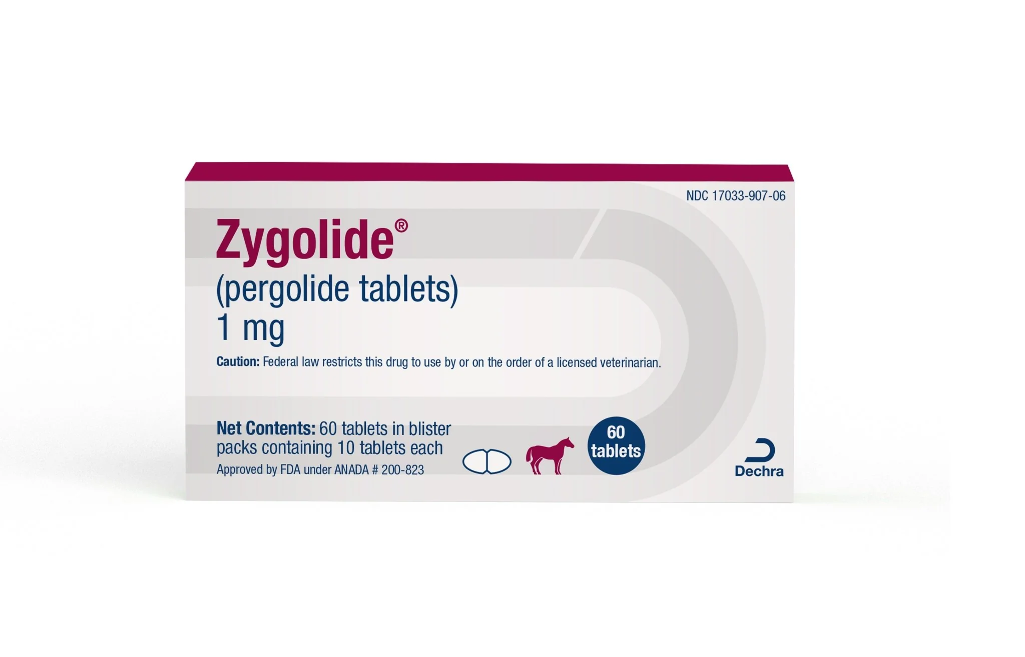 Rx Zygolide® Generic (Pergolide) Tablets for Horses - Image 2