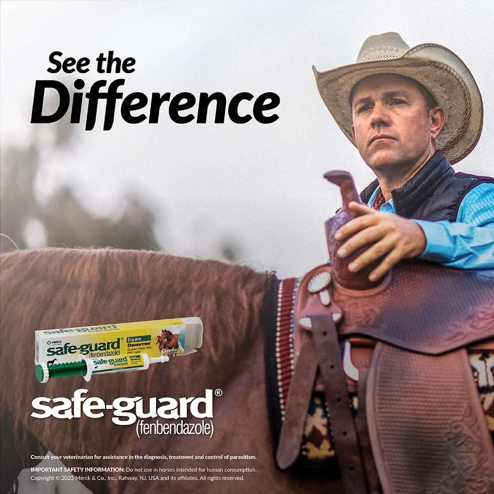 Safe-Guard 10% Fenbendazole Horse Dewormer Paste, 25g – Broad-Spectrum Parasite Wormer - Image 10