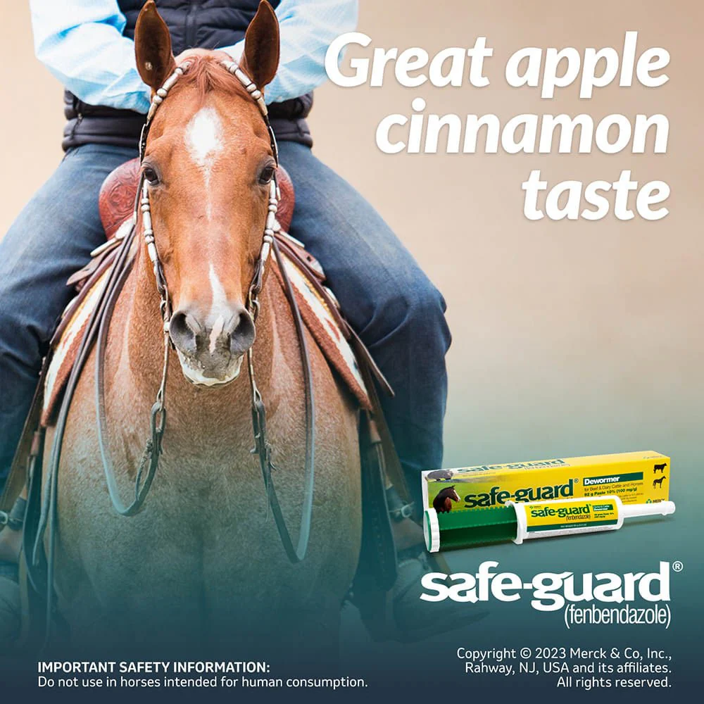 Safe-Guard 10% Fenbendazole Horse Dewormer Paste, 25g – Broad-Spectrum Parasite Wormer - Image 12