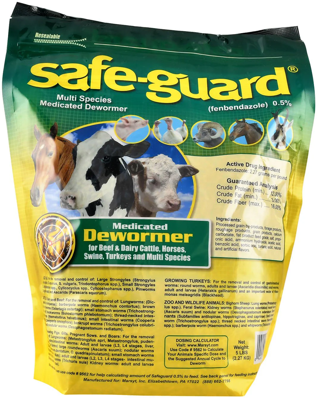 Safe-Guard Multi-Species Medicated Dewormer Pellets - Image 3