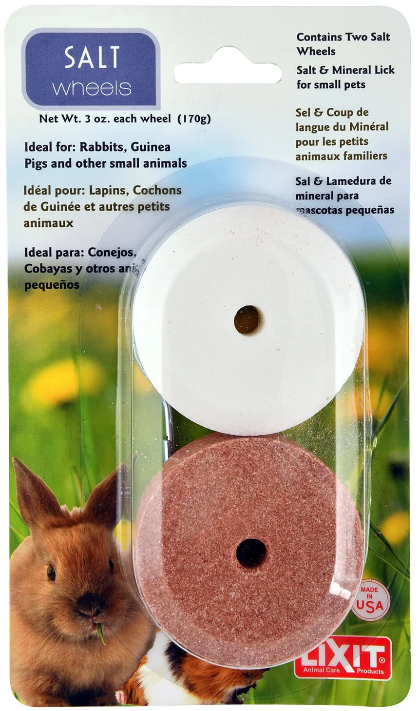 Salt & Trace Mineral Wheel with Hanger - Image 3