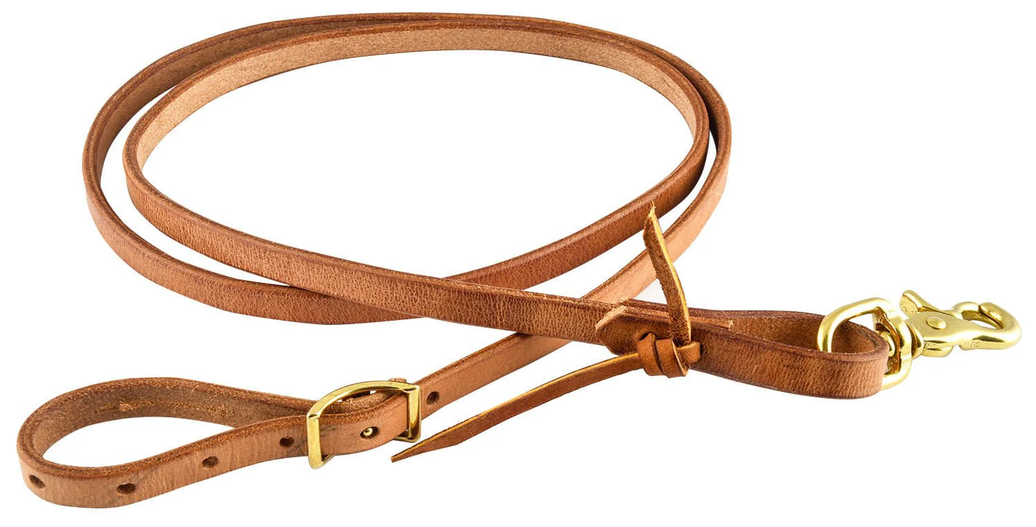 San Saba Pony Harness Leather Rein - Image 2