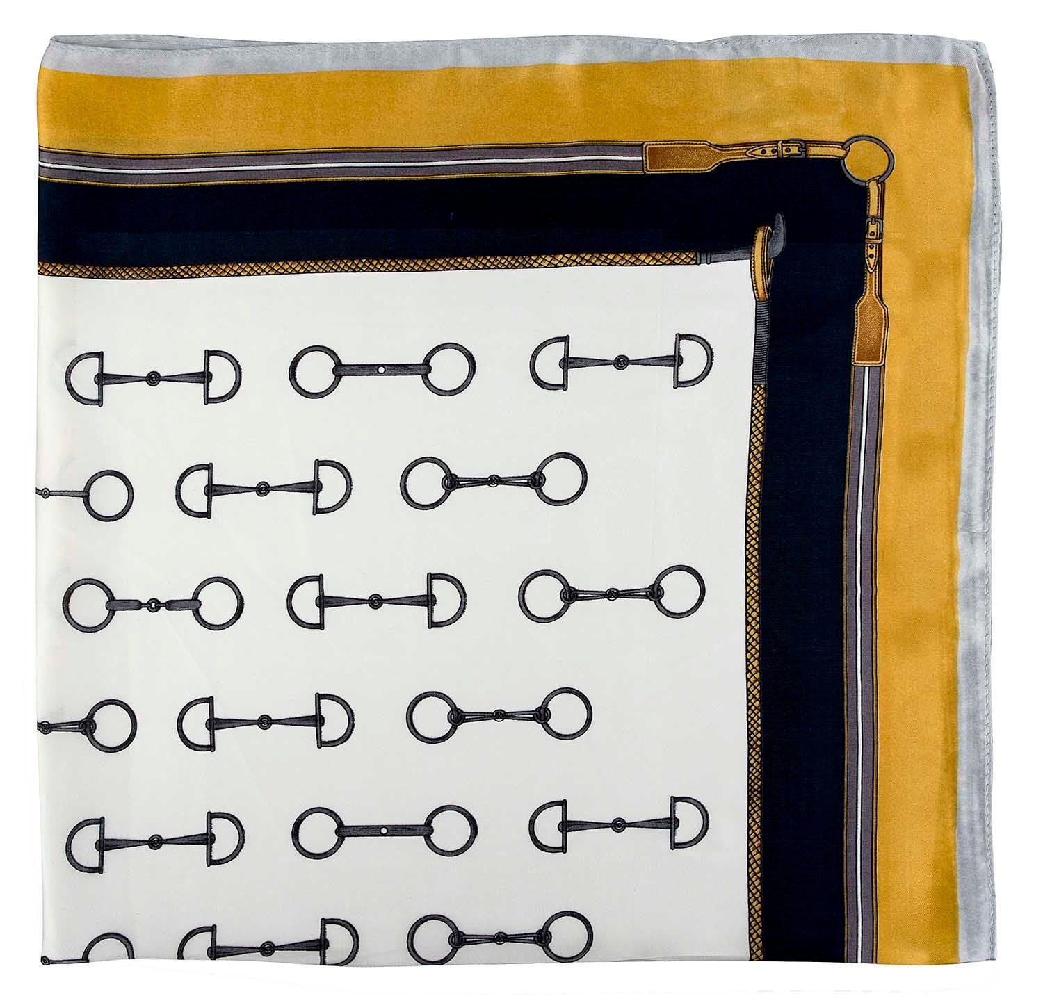 Satin Snaffle Bit Scarf - Image 2