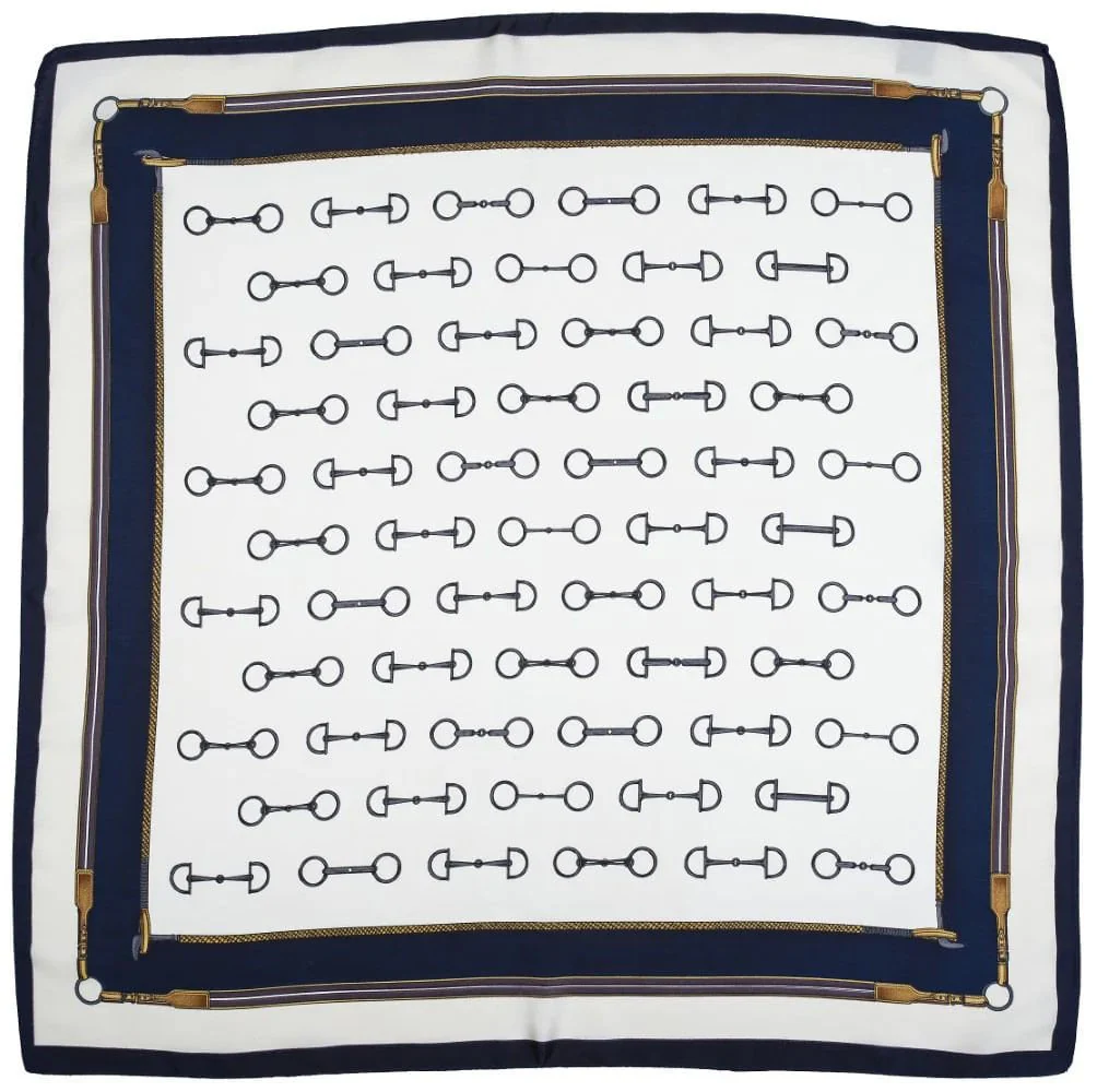 Satin Snaffle Bit Scarf - Image 3