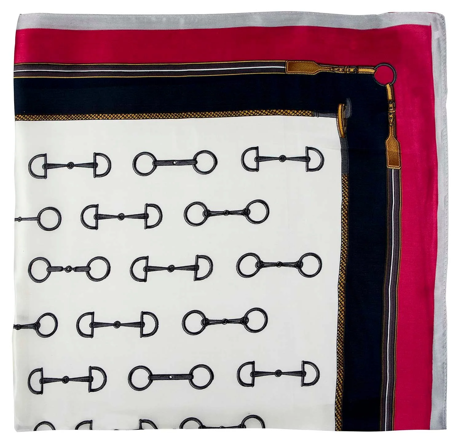 Satin Snaffle Bit Scarf - Image 8