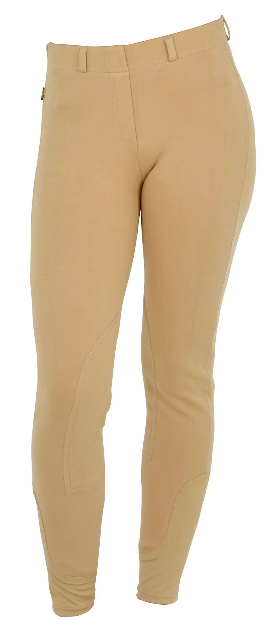 Saxon Knee Patch Women's Pull-On Breeches - Image 4