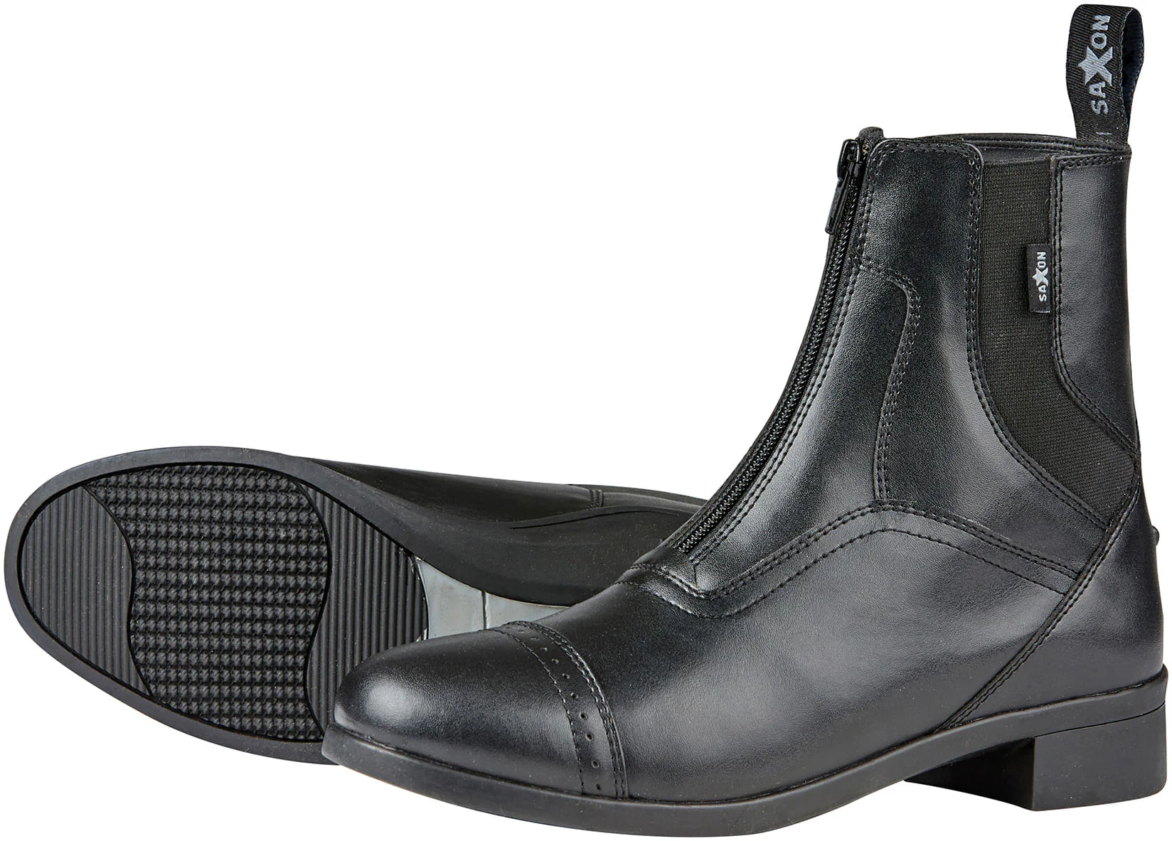 Saxon Syntovia Zip Paddock Boots, Childrens - Image 136