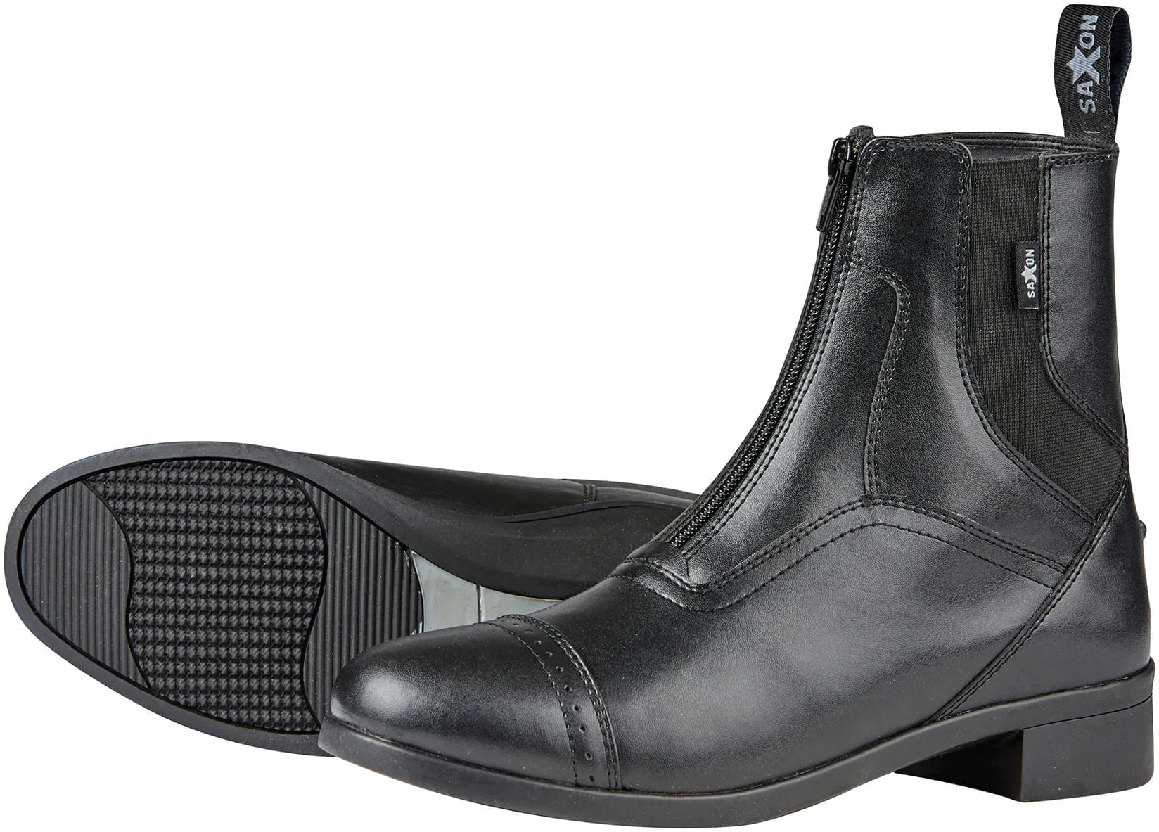 Saxon Syntovia Zip Paddock Boots, Childrens - Image 19