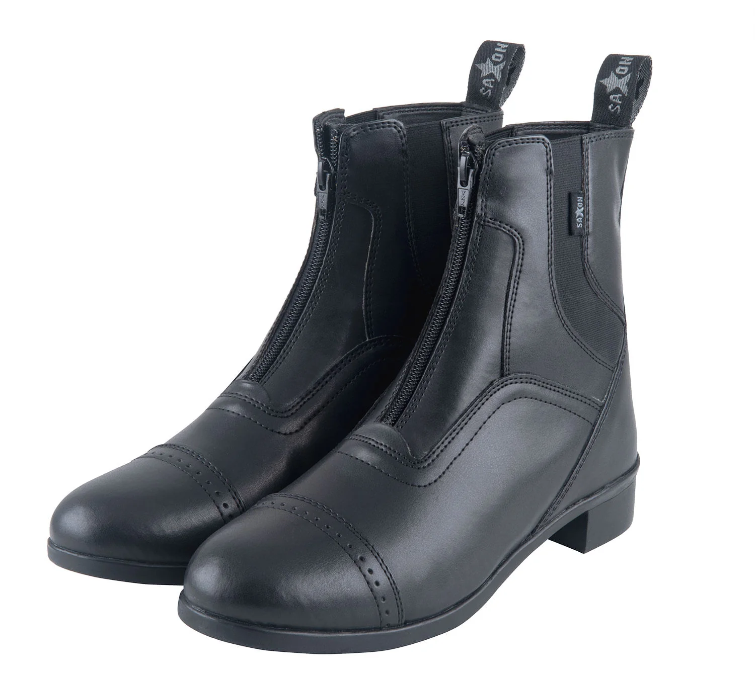 Saxon Syntovia Zip Paddock Boots, Childrens - Image 77
