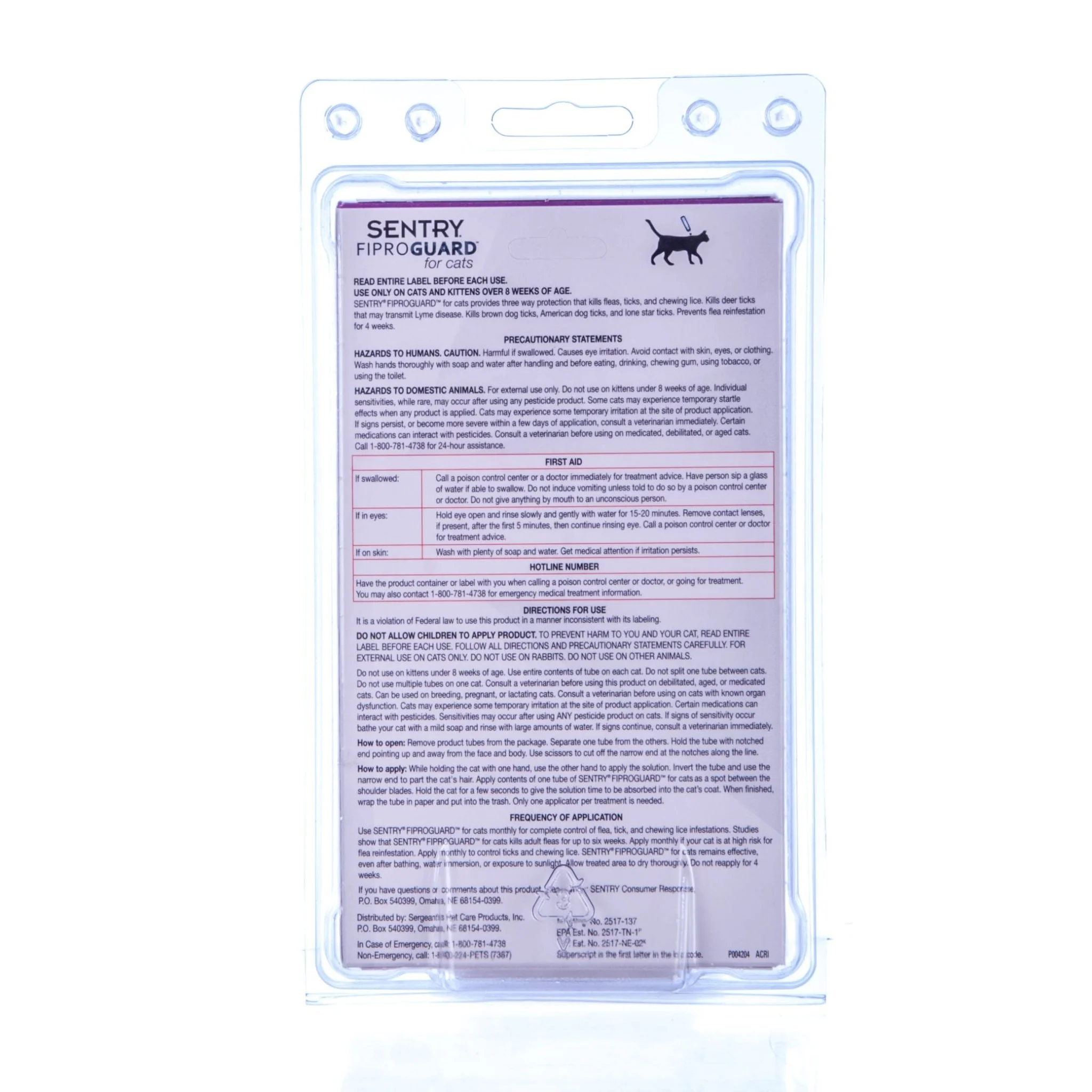 Sentry FiproGuard for Cats - Image 5