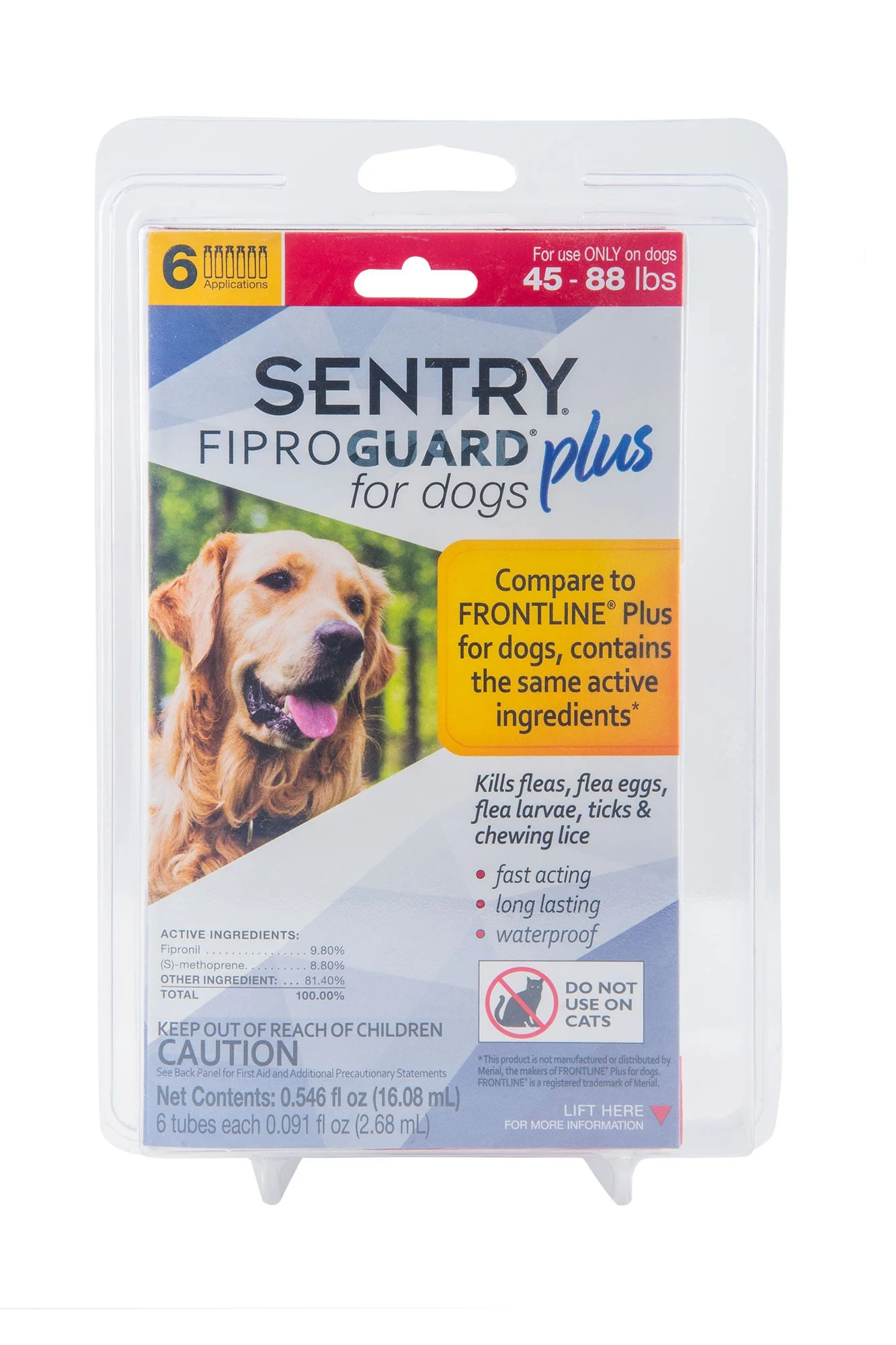 SENTRY Fiproguard Plus Topical Flea & Tick Prevention for Dogs - Image 5
