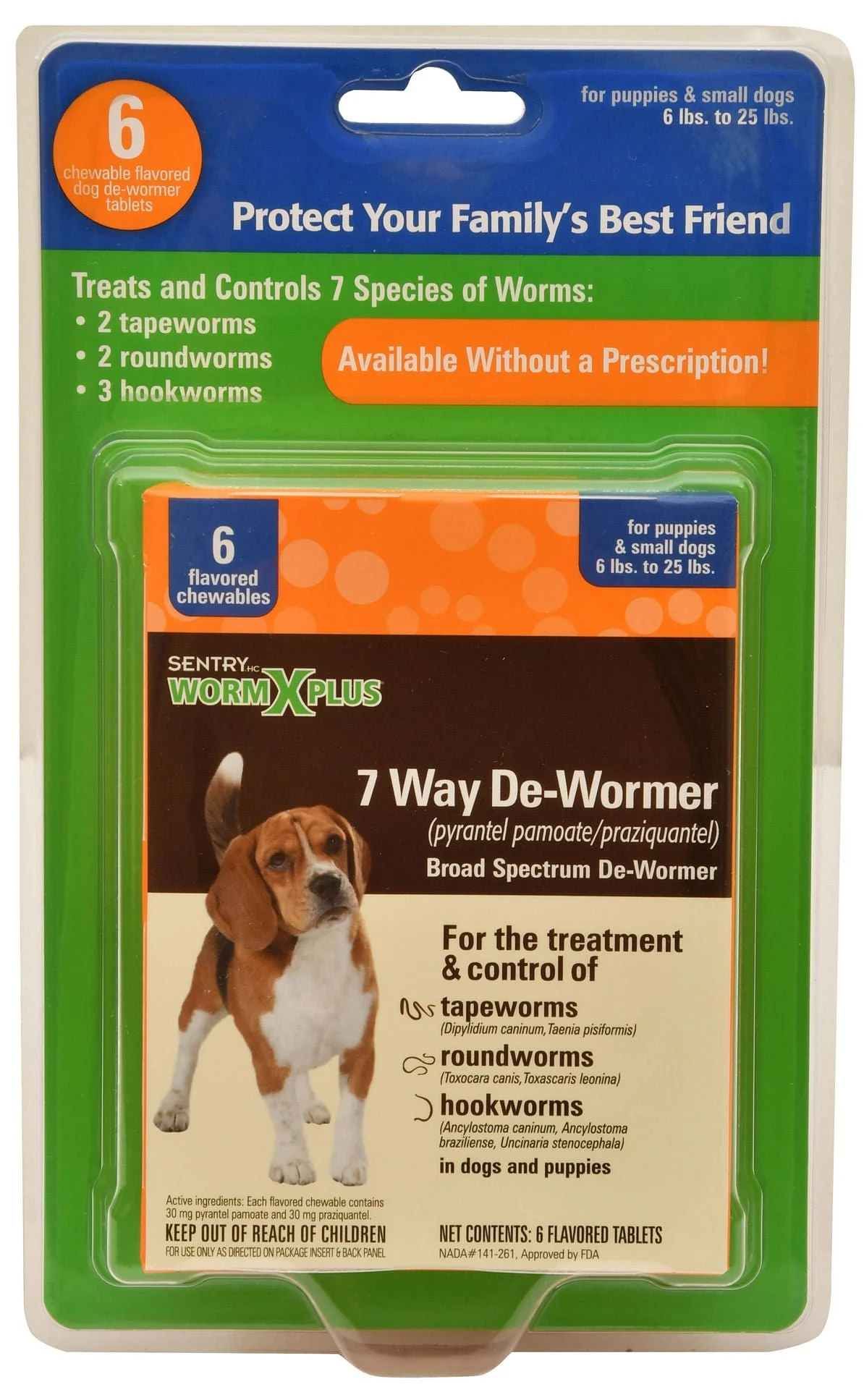 Sentry HC WormX Plus 7-Way Dog Dewormer - Image 5