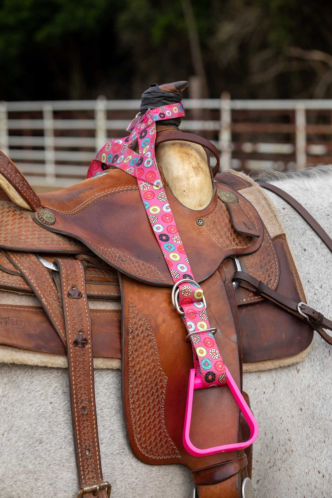 Showman Adjustable Buddy Stirrups - Image 2