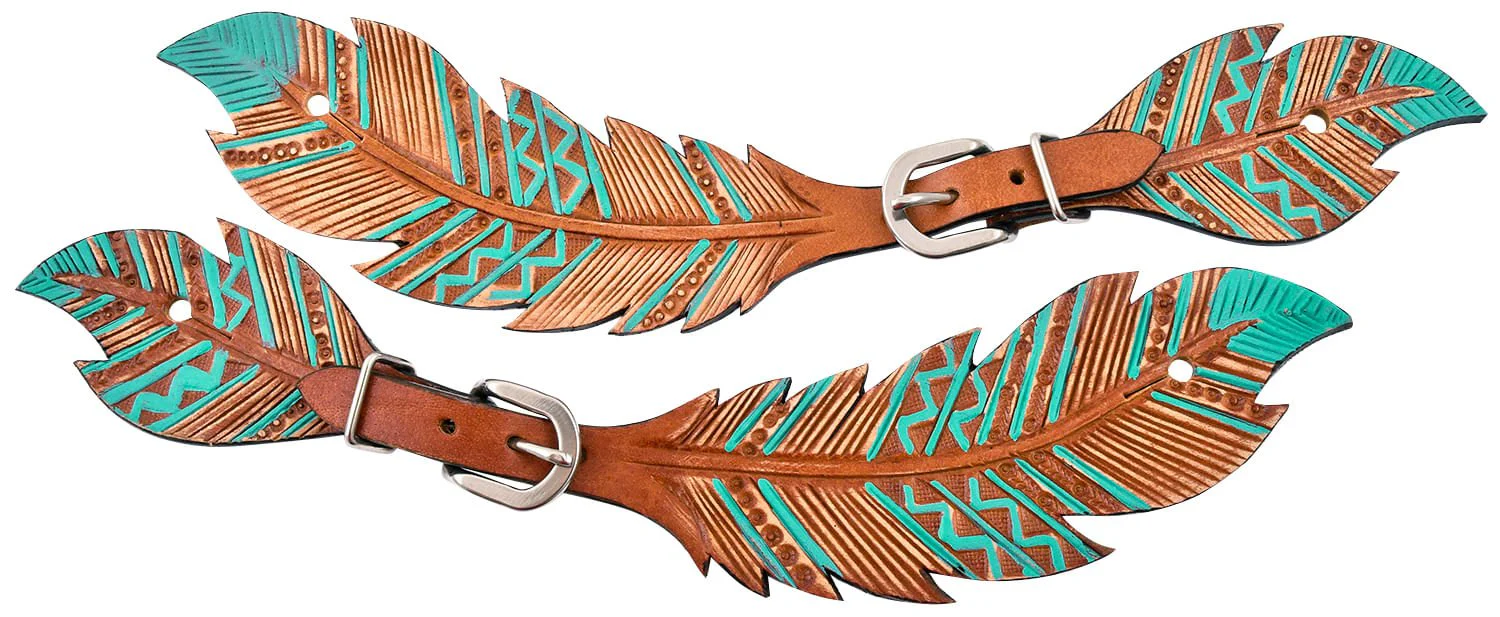Showman Feather Spur Straps - Image 2