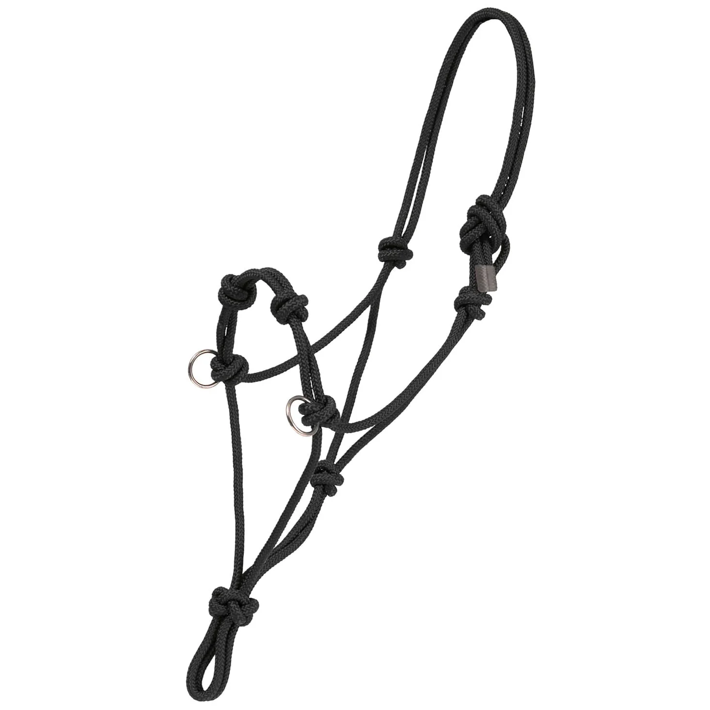 Mustang 4-knot Side Pull Rope Halter - Image 5
