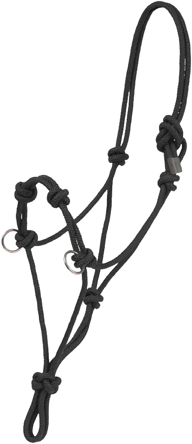 Mustang 4-knot Side Pull Rope Halter - Image 9