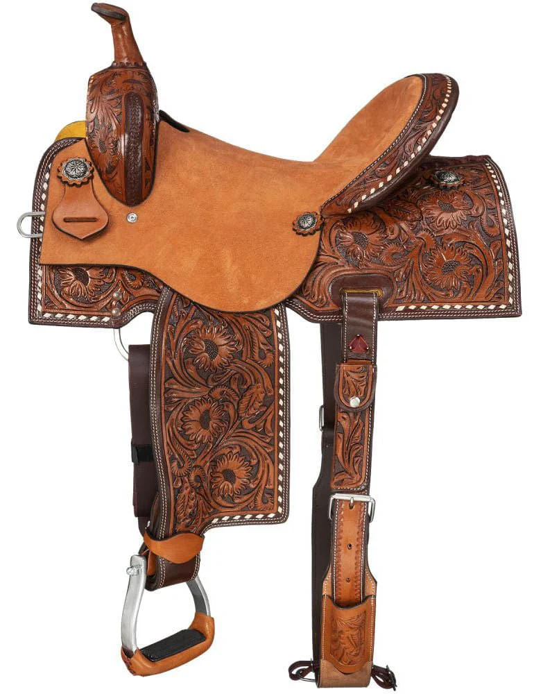 Silver Royal Autry Barrel Saddle