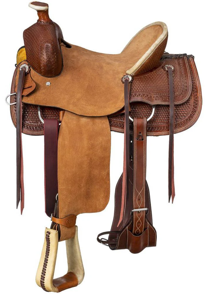 Silver Royal Bodie Hard Seat Ranch Saddle
