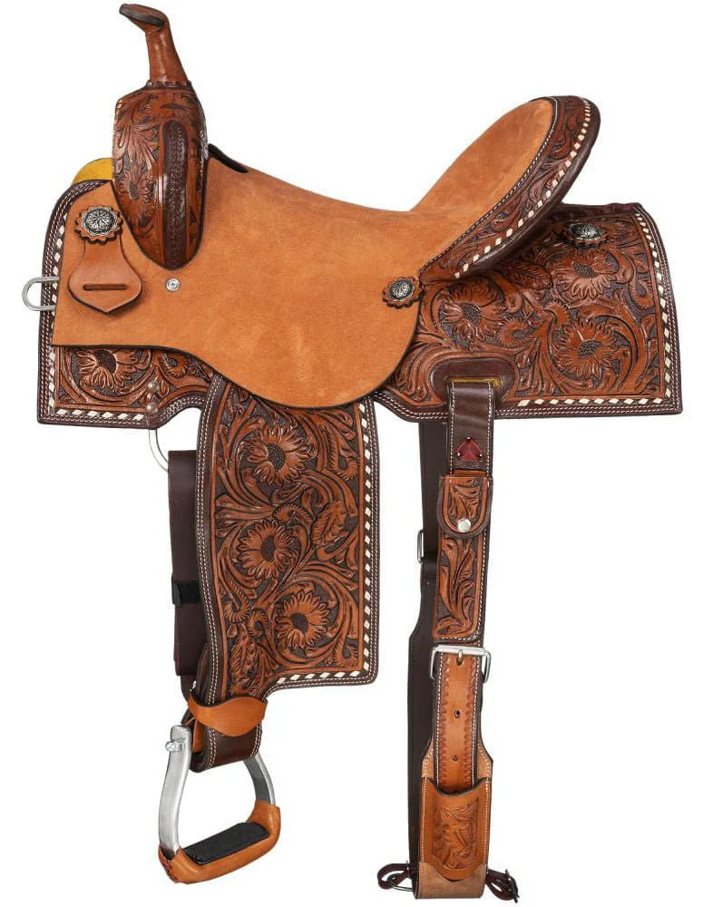 Silver Royal Youth Autry Barrel Saddle - Image 2