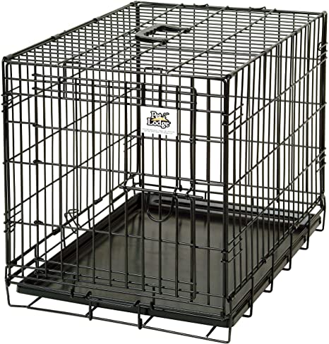 Single Door Wire Dog Crate - Image 2