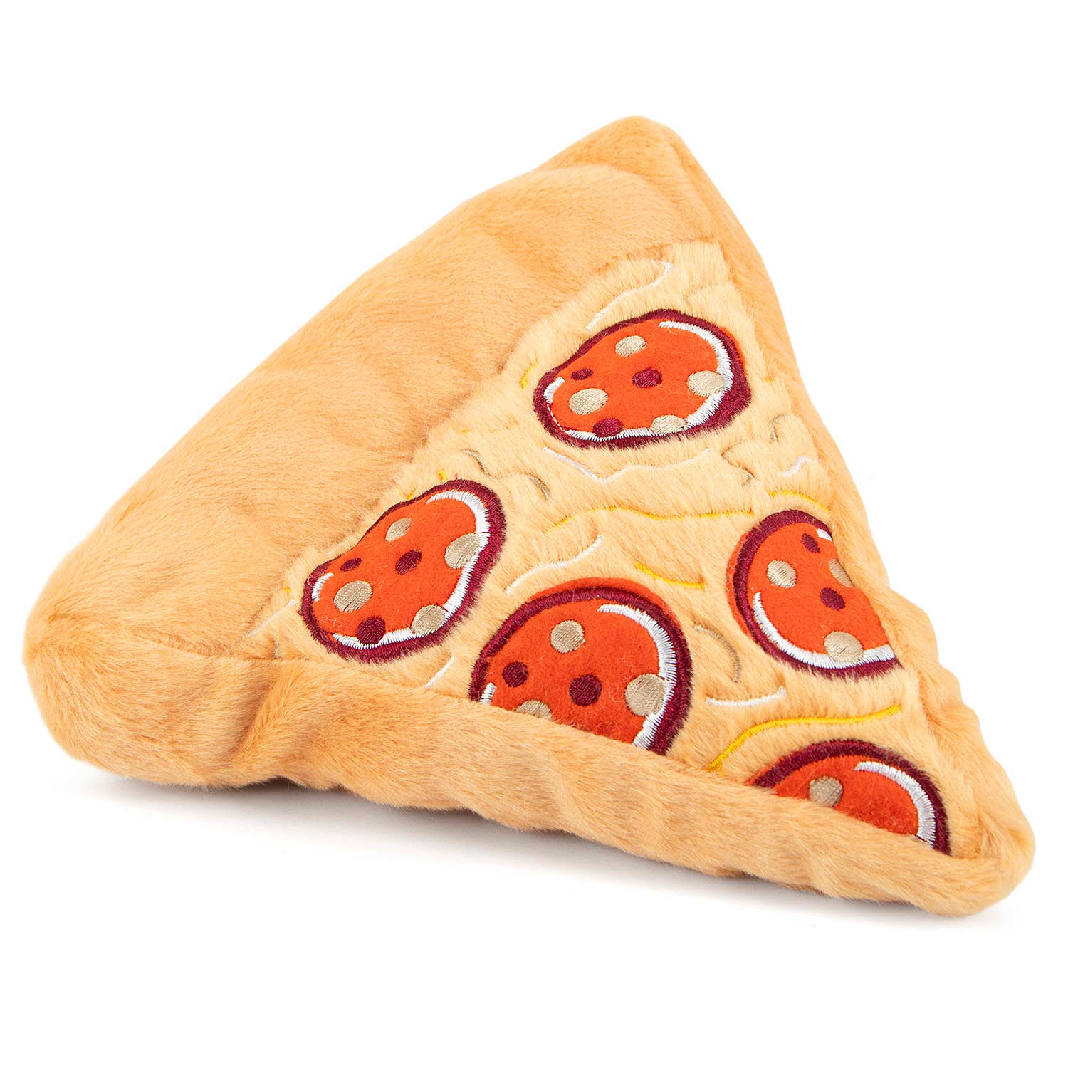 Jeffers Slice O' Pizza Crinkle & Squeak Dog Toy, Each - Image 2