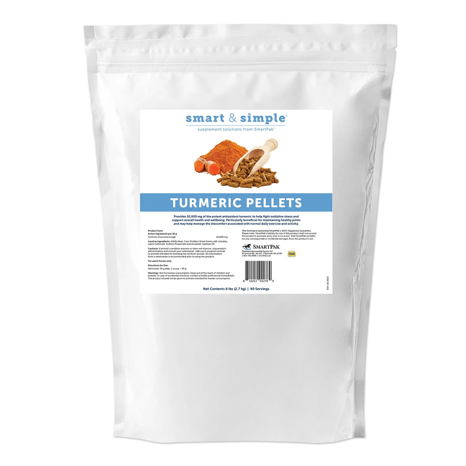 SmartEquine Smart & Simple Turmeric Pellets