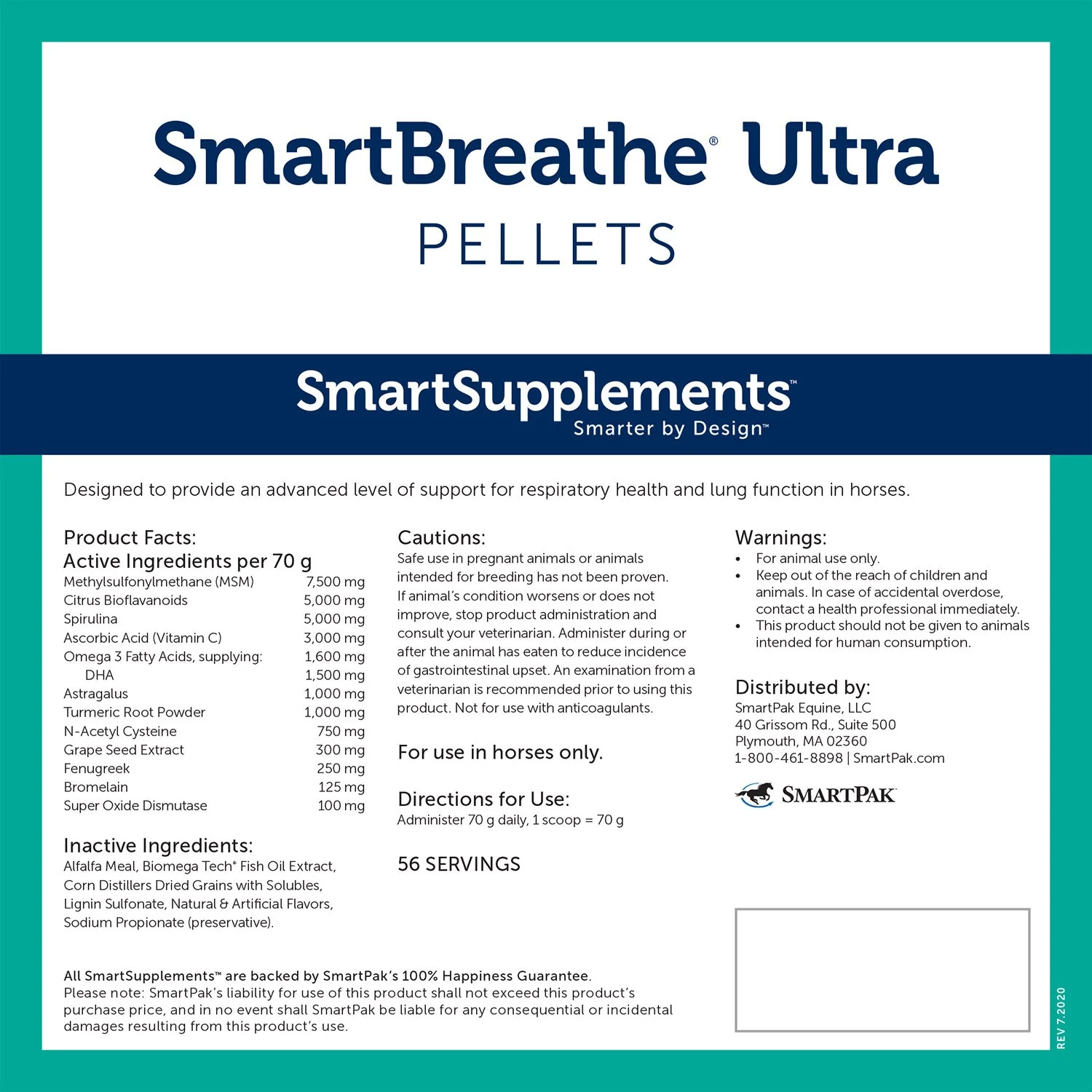 SmartEquine SmartBreathe Ultra Pellets - Image 3