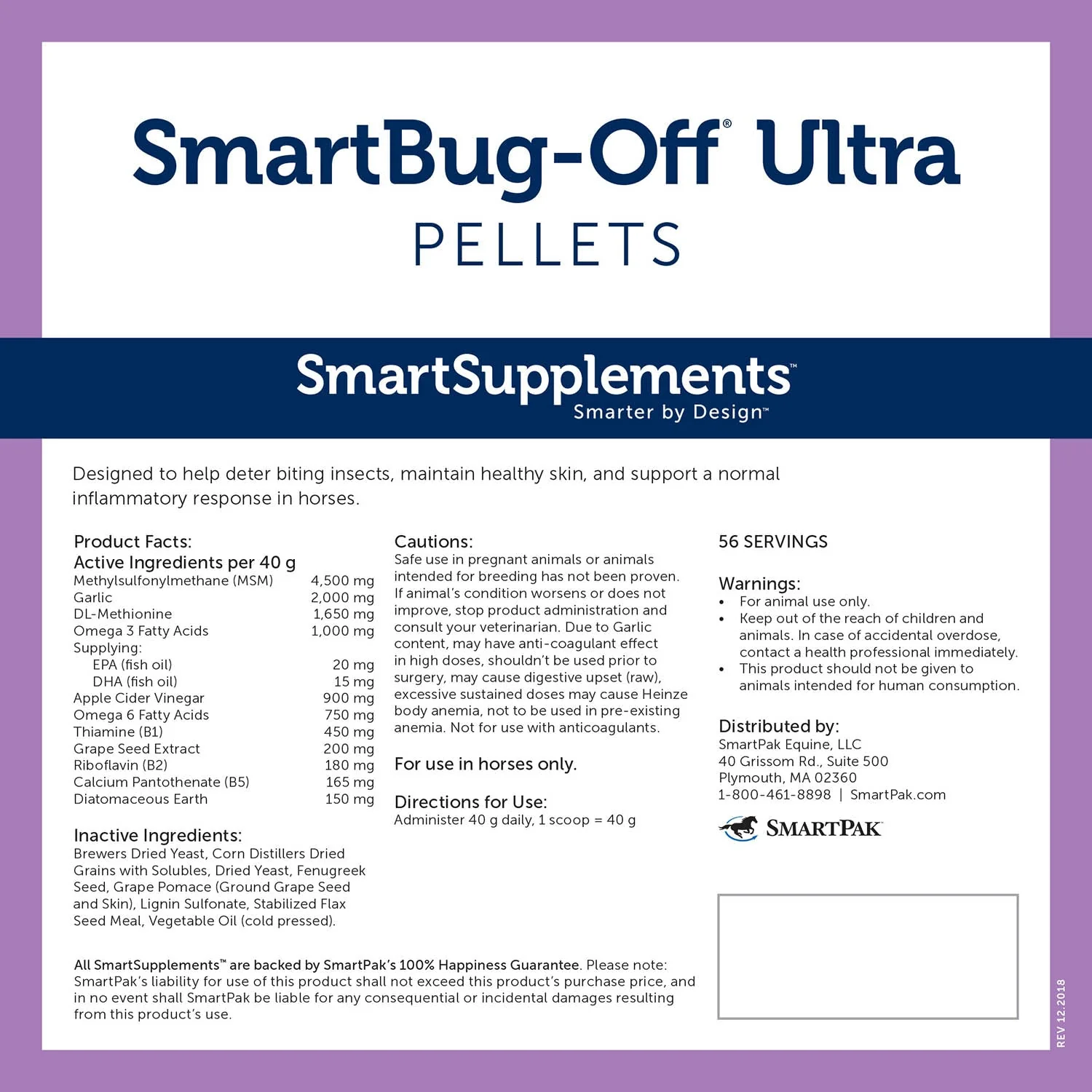 SmartEquine SmartBug-Off Ultra Pellets - Image 2