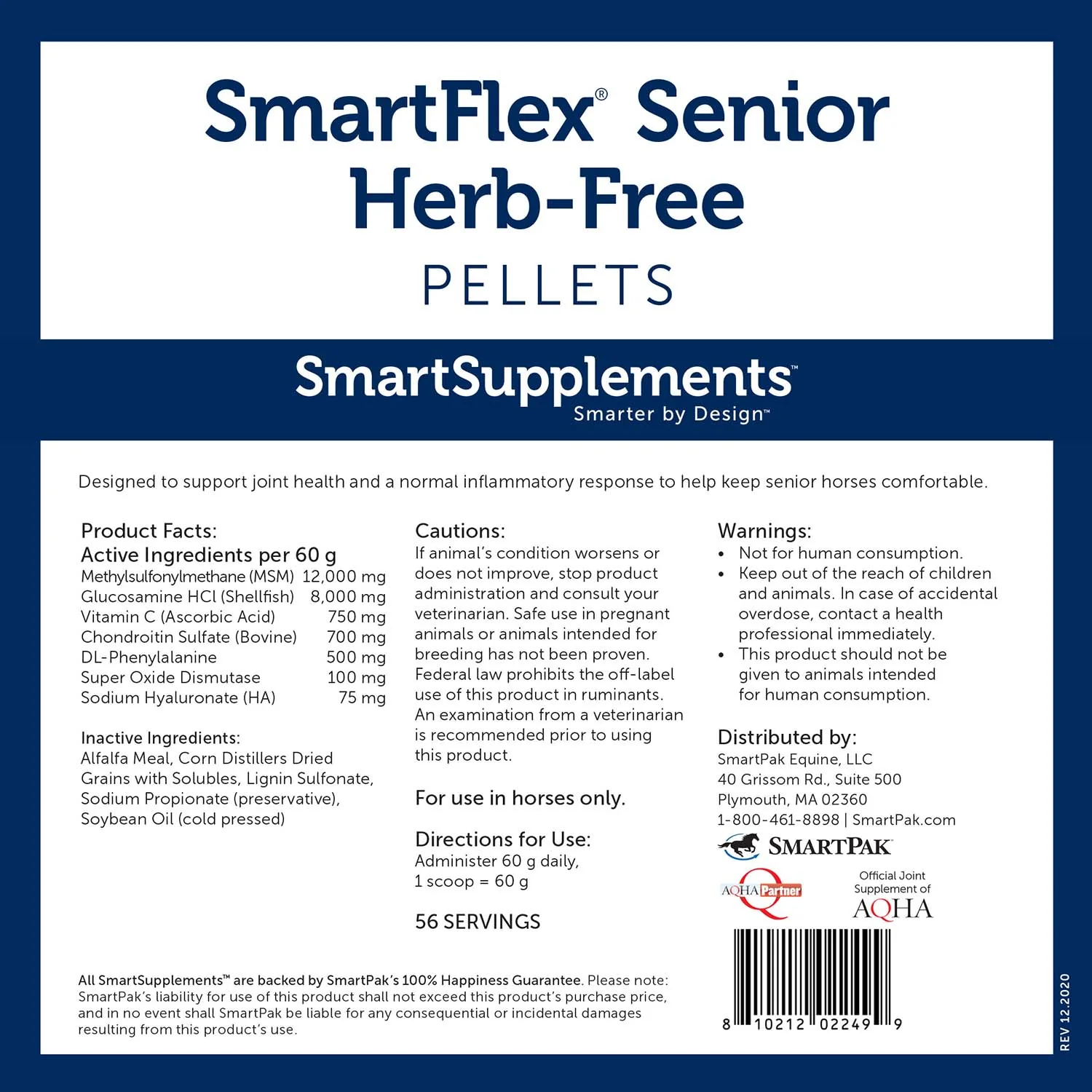 SmartEquine SmartFlex Senior Pellets - Image 6