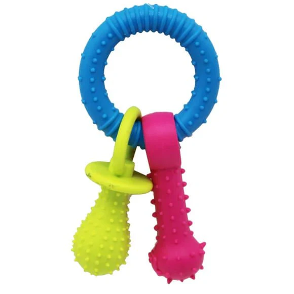 Soft Puppy Chew Ring, 5" - Image 2