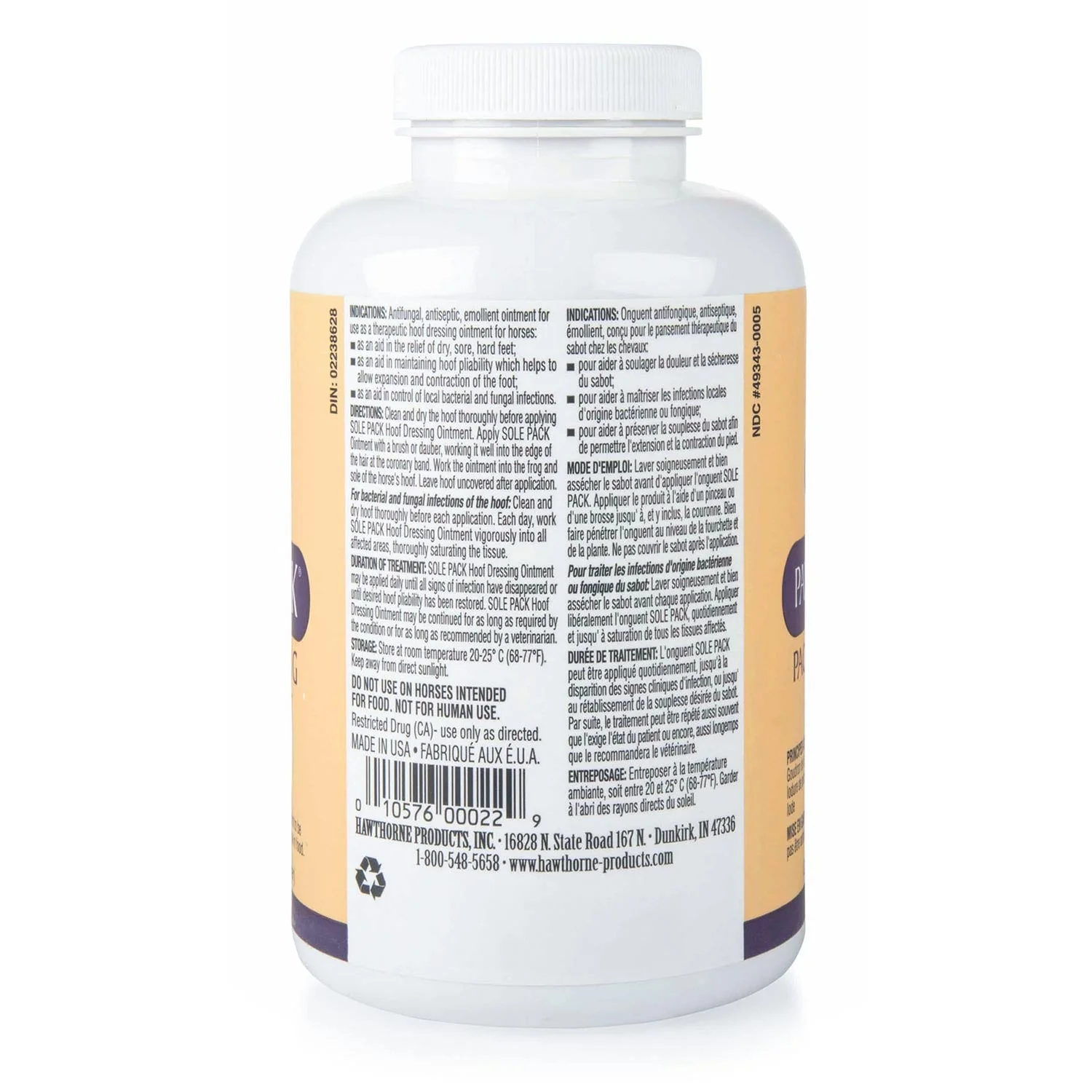 Sole Pack Medicated Liquid Hoof Dressing - Image 3