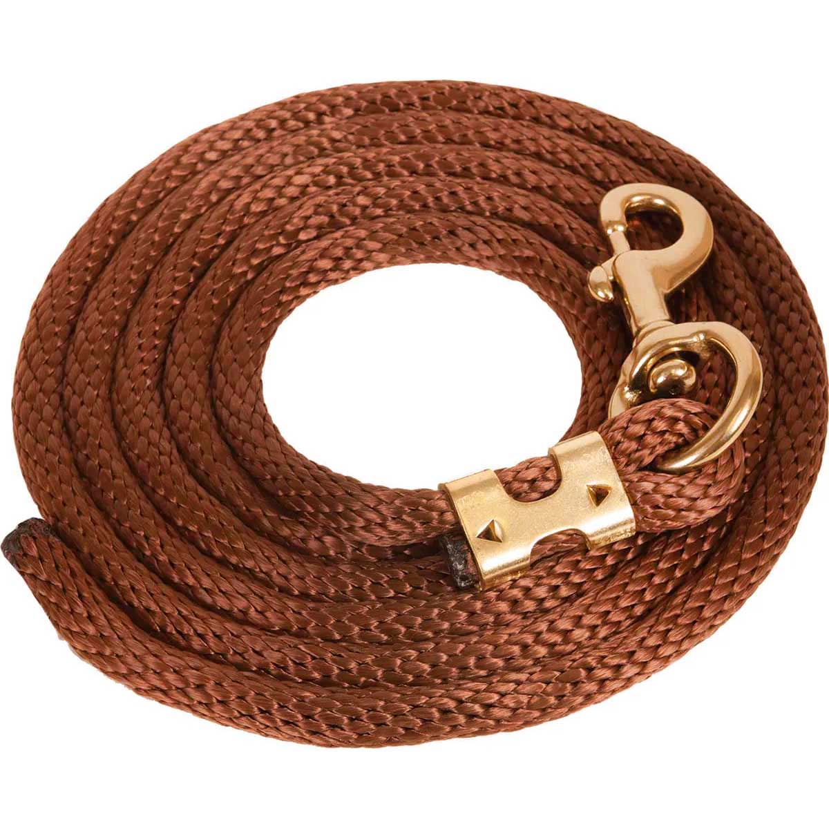 9'L Solid Color Poly Lead Rope with Bolt Snap - Image 5