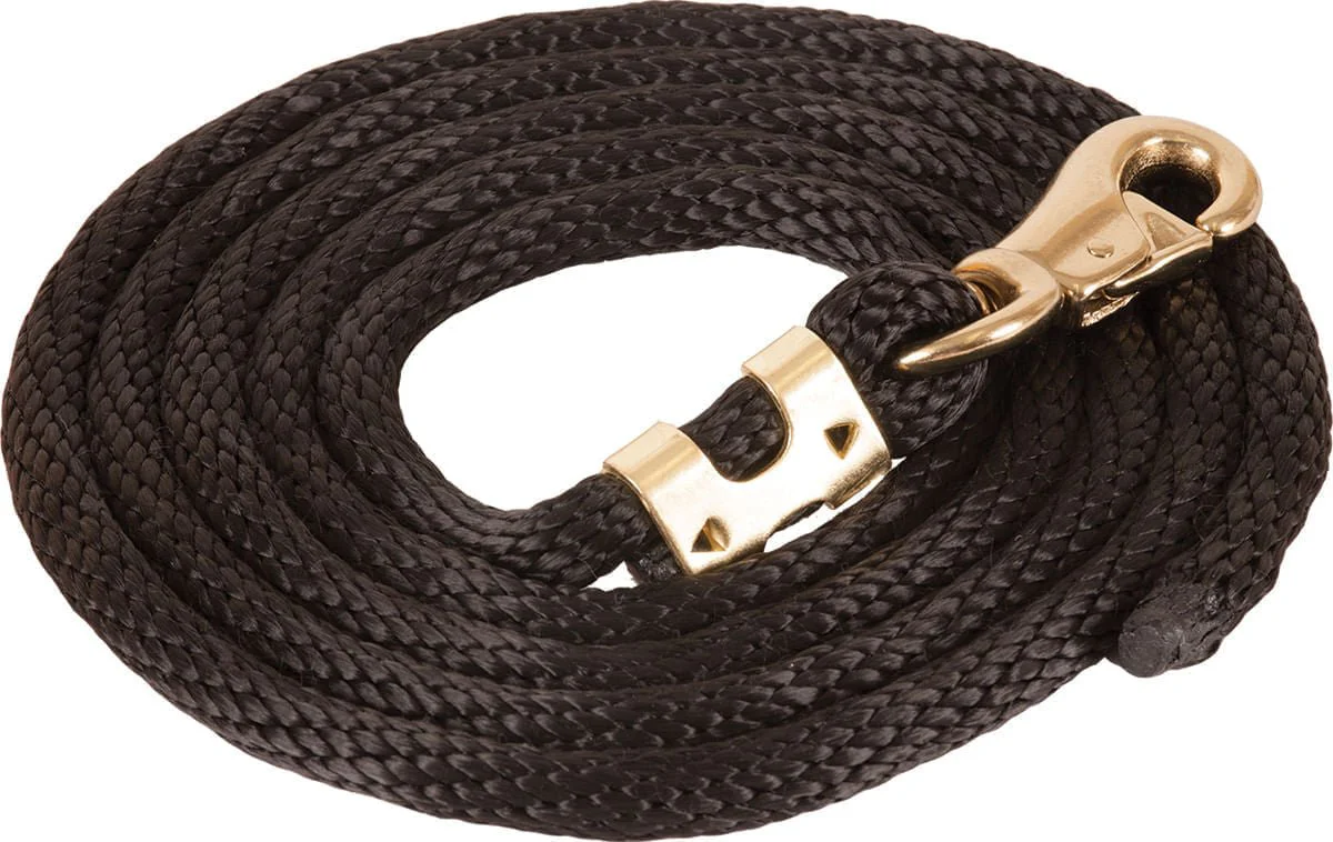 Mustang Solid Poly Lead Rope, Bull Snap - Image 4