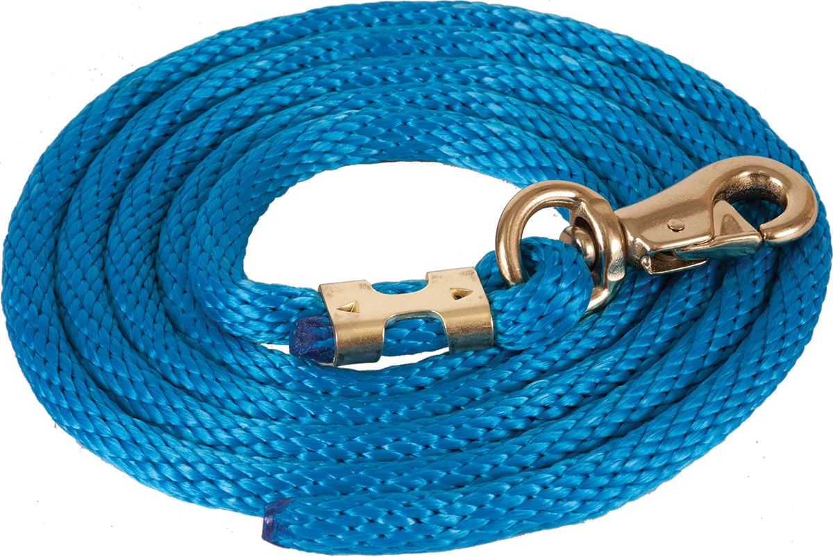 Mustang Solid Poly Lead Rope, Bull Snap - Image 6