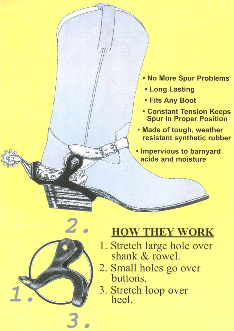 Spur Tie Downs, Pair - Image 2