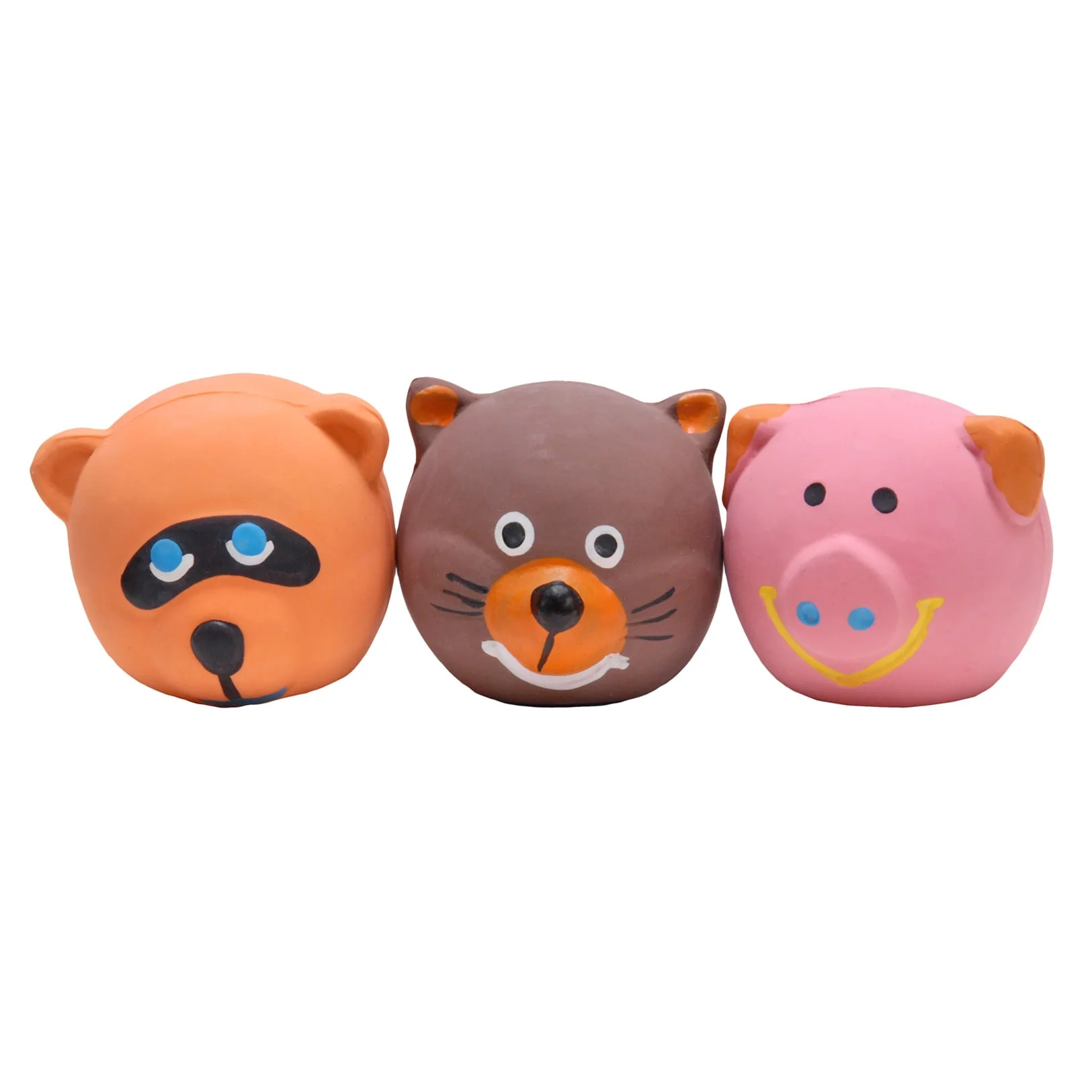 Jeffers Squeakies Latex Dog Toy, Assorted, Each - Image 2