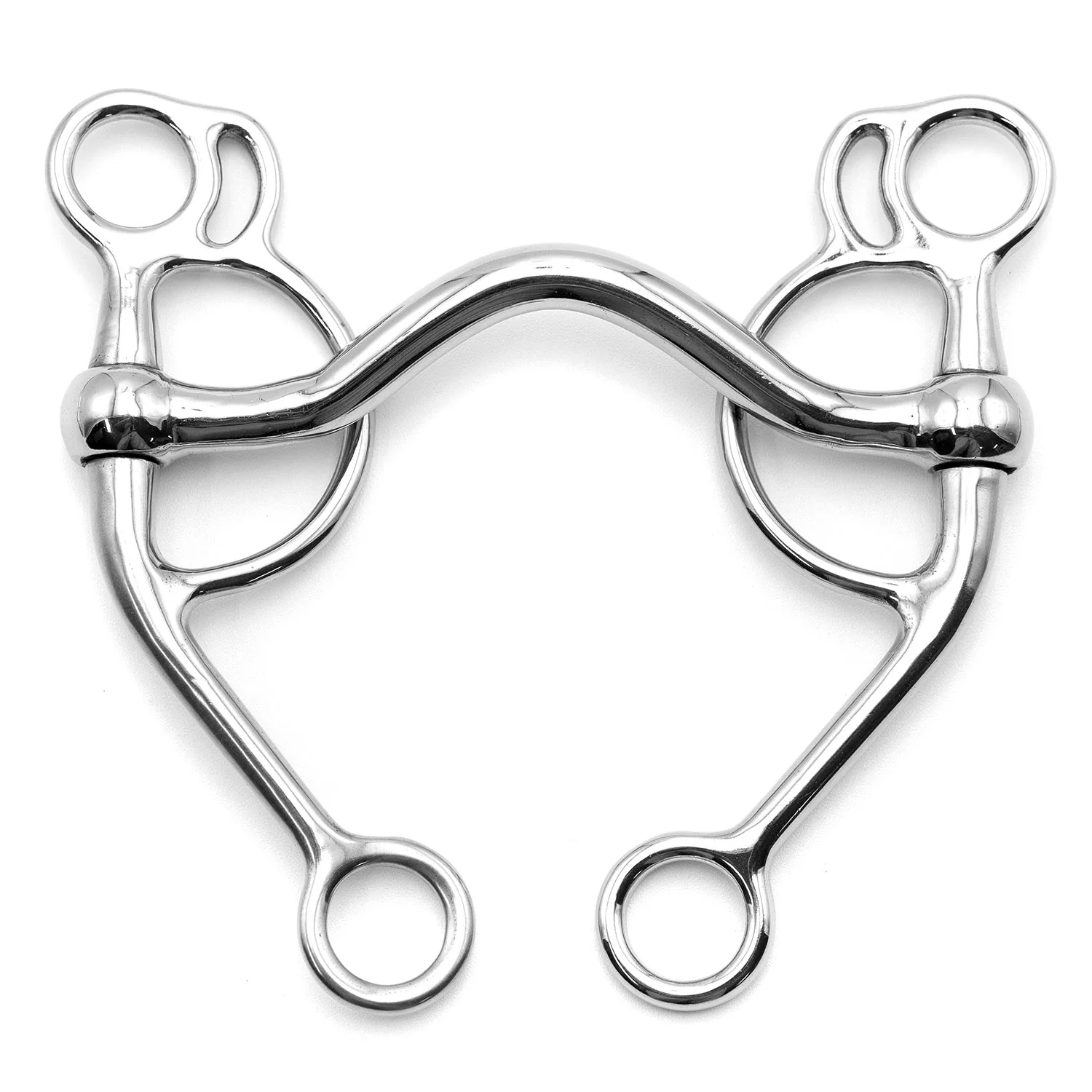 Jeffers Cowboy Pelham Curb Horse Bit - Image 4