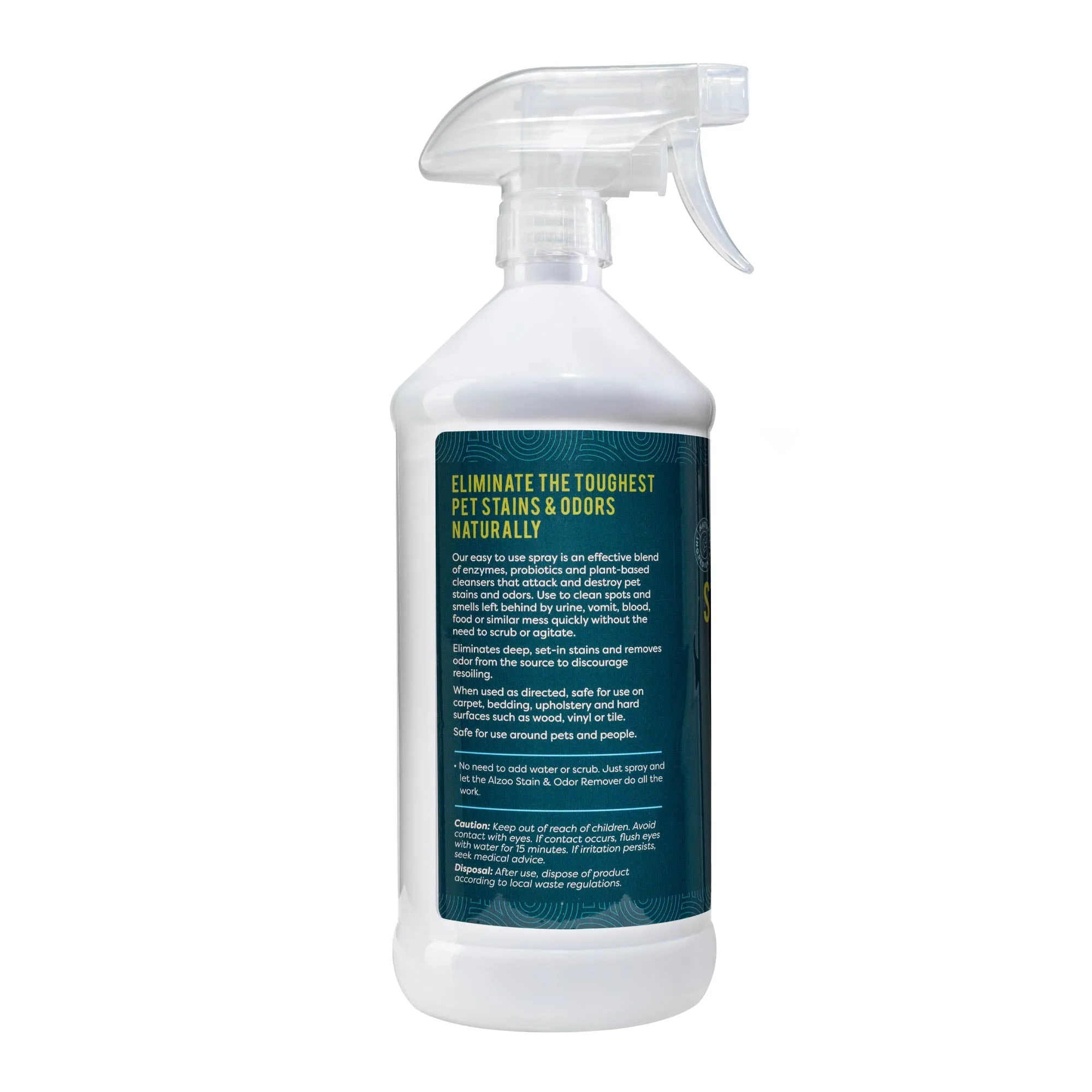 Plant-Based Stain & Odor Remover with Active Enzymes & Probiotic Scented Spray - Image 13