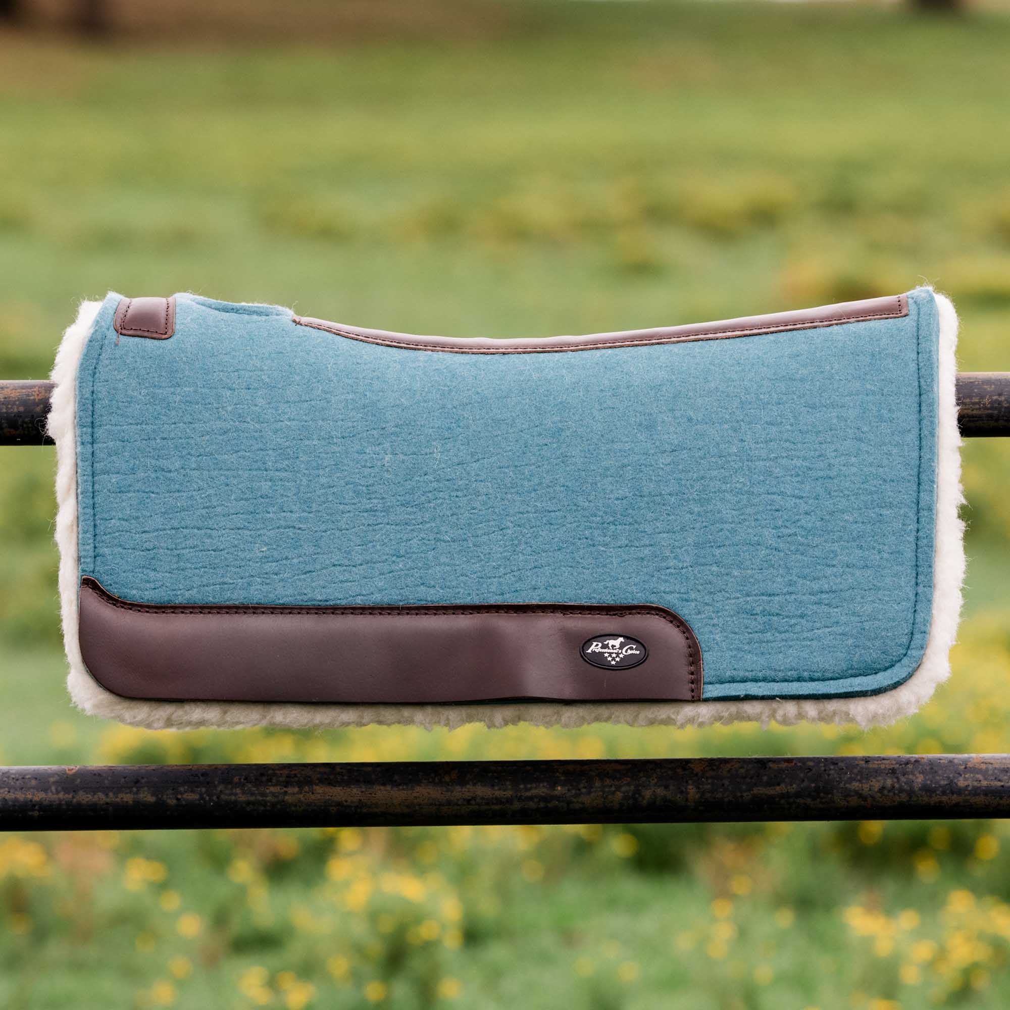 Steam-Pressed Saddle Pad with Fleece Bottom - Image 6